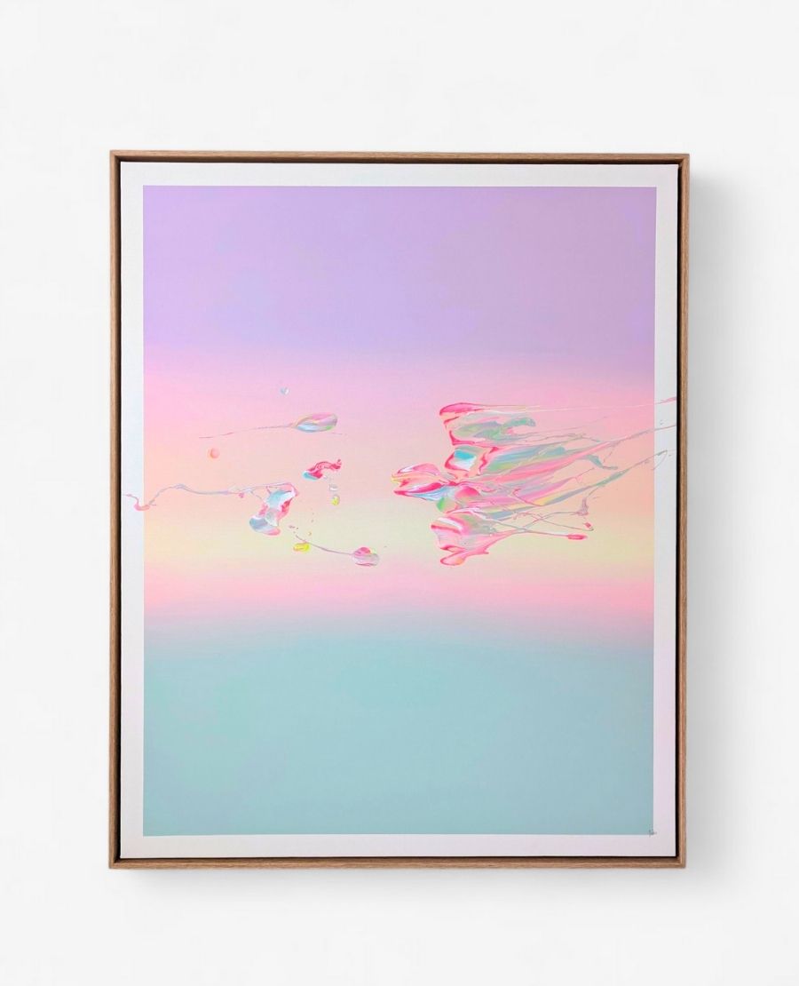 THE BEGINNING. by Kaethe, Abstrakte Kunst