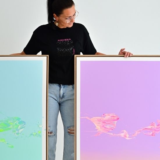 BETTER TOGETHER. by Kaethe, Abstrakte Kunst
